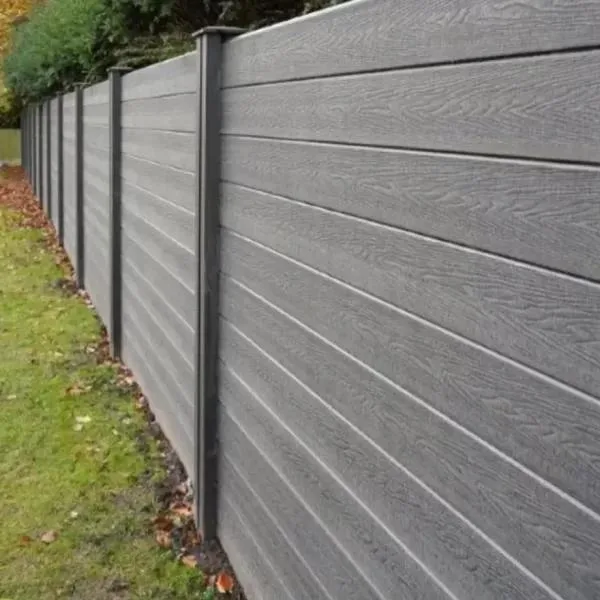 Idées de clôtures en composite bois-plastique (WPC) créatives et fonctionnelles pour embellir votre jardin