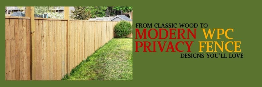 Fra klassisk tre til moderne WPC-gjerdedesign du vil elske FORSIDE