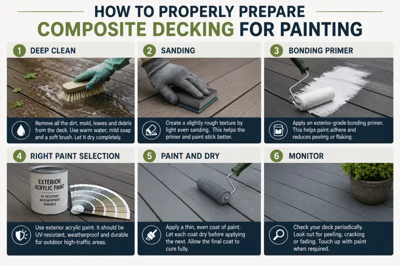 Can I Paint Composite Decking? A Practical Guide for Outdoor Spaces Can I Paint Composite Decking A Practical Guide for Outdoor Spaces 03 2