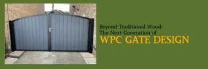 Tarimas compuestas de WPC: Más allá de la madera tradicional. La próxima generación de diseño de puertas de WPC. PORTADA 26