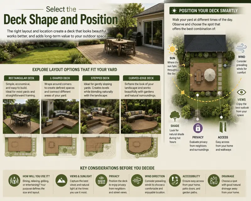 How to Build a Deck on the Ground with WPC Composite Decking How to Build a Deck on the Ground with WPC Composite Decking 02 2