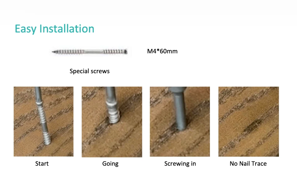 KR PU Decking kr pu screwingsteps 11