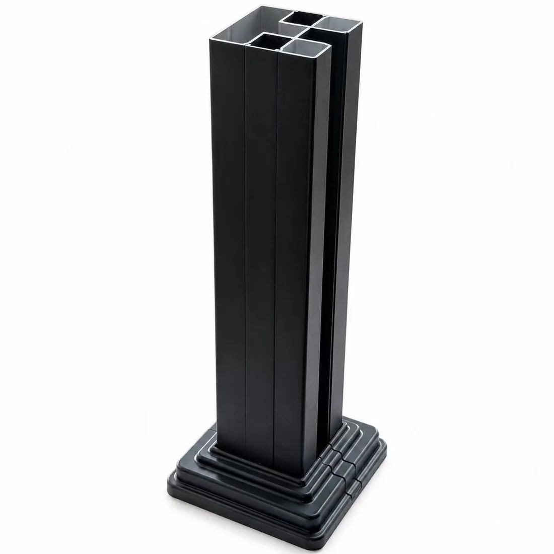 Why KR WPC Fencing Is Different post skirt installed 10